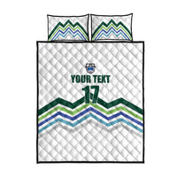 Custom Slovenia Football Quilt Bed Set Sporty Style