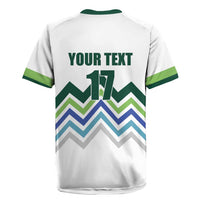 Custom Slovenia Football Rugby Jersey Sporty Style