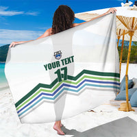 Custom Slovenia Football Sarong Sporty Style