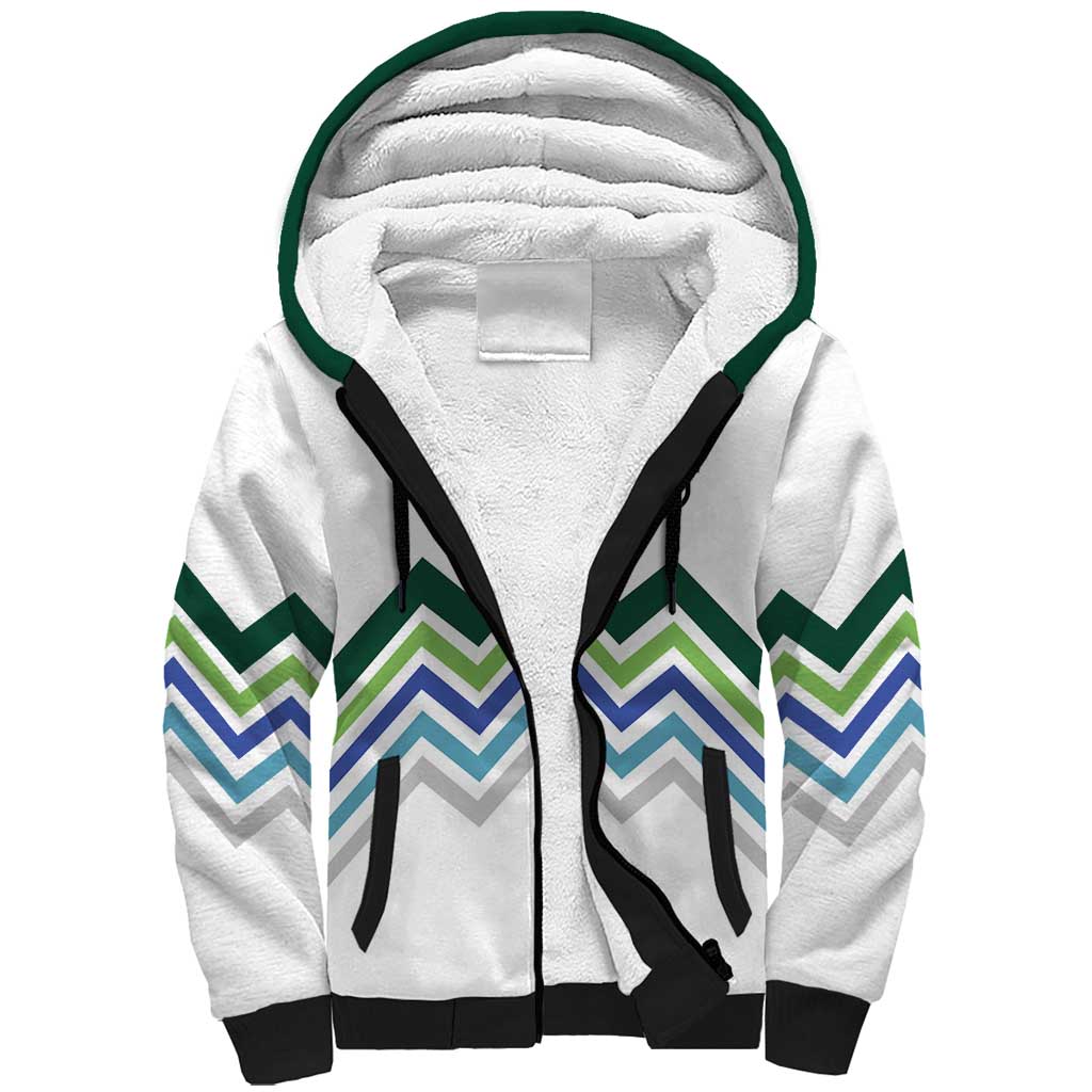 Custom Slovenia Football Sherpa Hoodie Sporty Style
