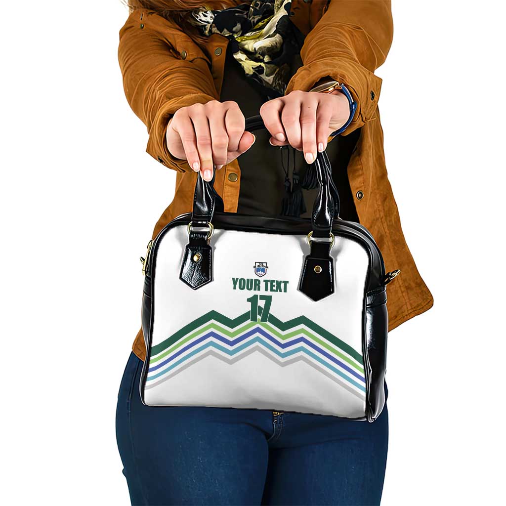 Custom Slovenia Football Shoulder Handbag Sporty Style