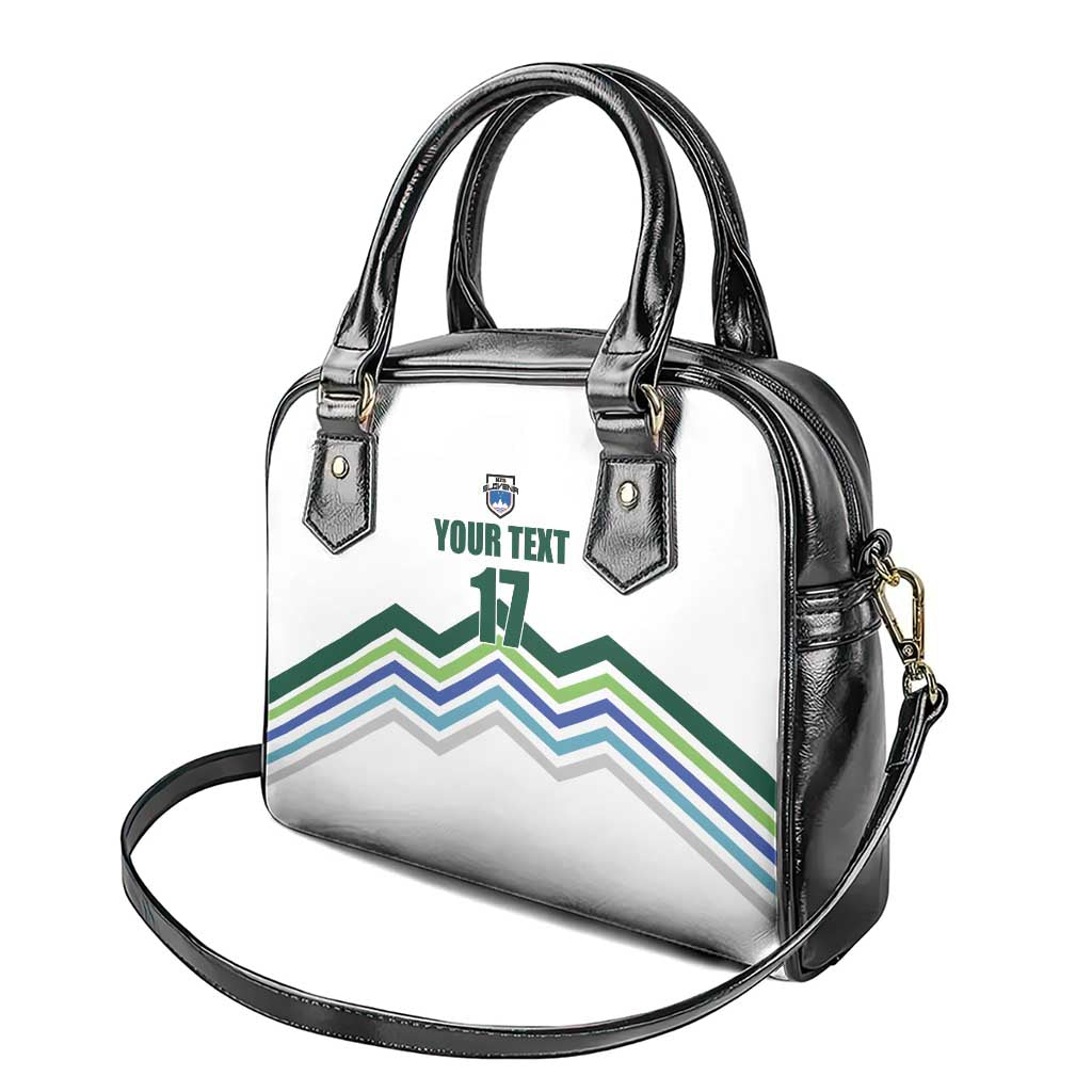 Custom Slovenia Football Shoulder Handbag Sporty Style