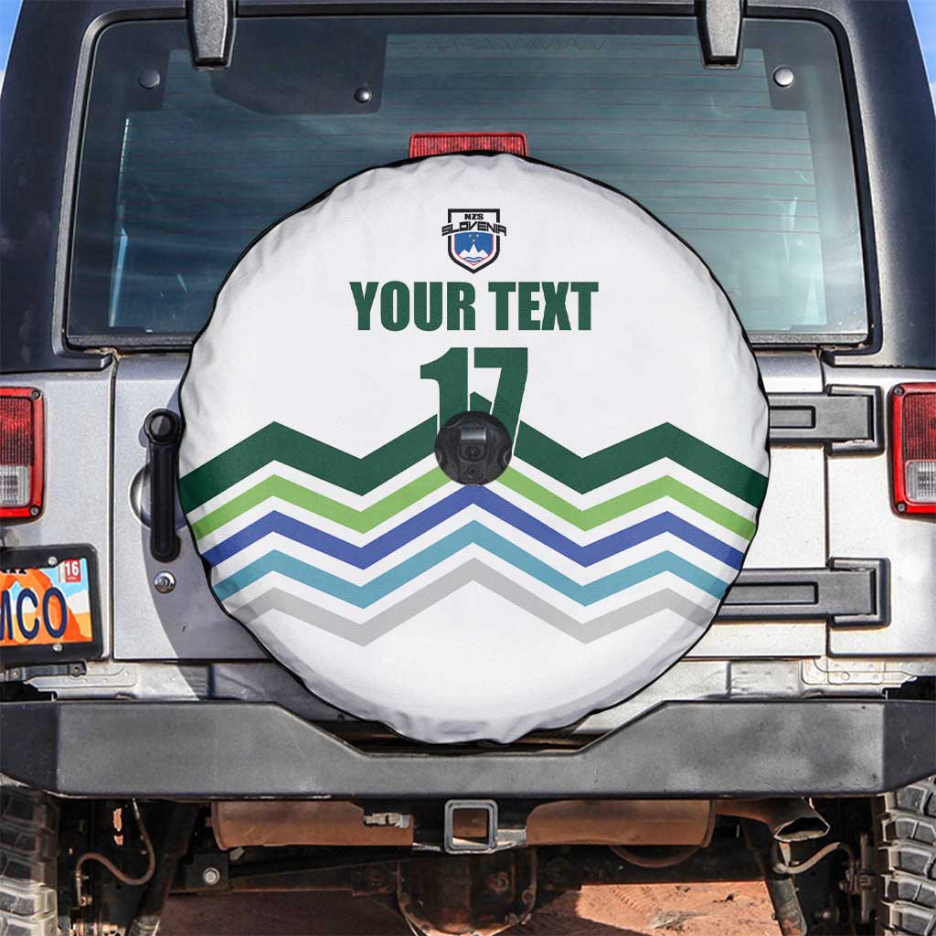 Custom Slovenia Football Spare Tire Cover Sporty Style