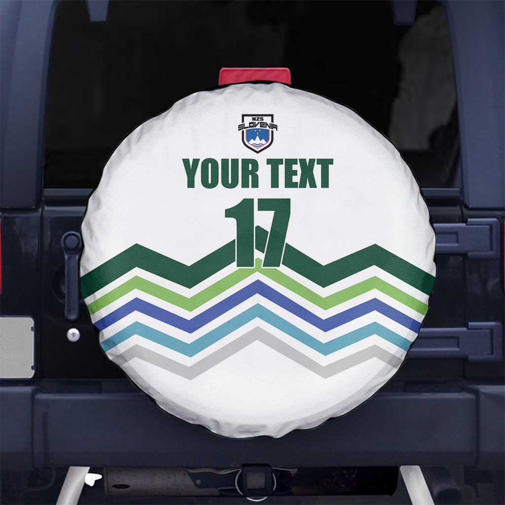 Custom Slovenia Football Spare Tire Cover Sporty Style