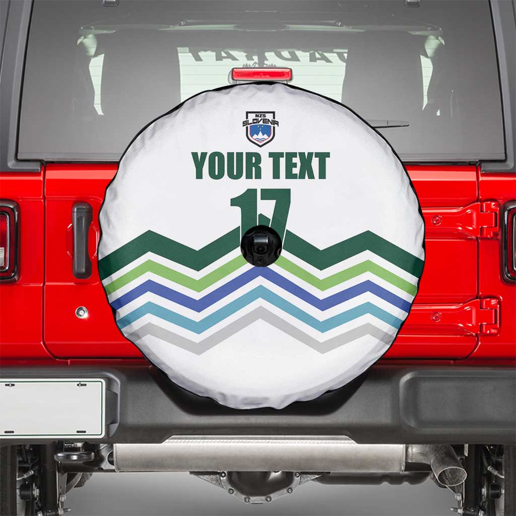 Custom Slovenia Football Spare Tire Cover Sporty Style