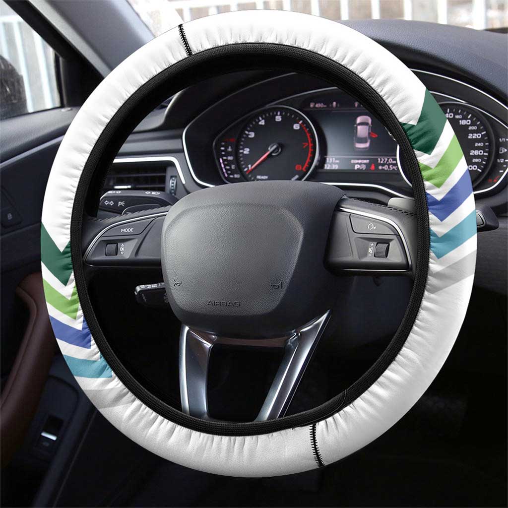 Slovenia Football Steering Wheel Cover Sporty Style