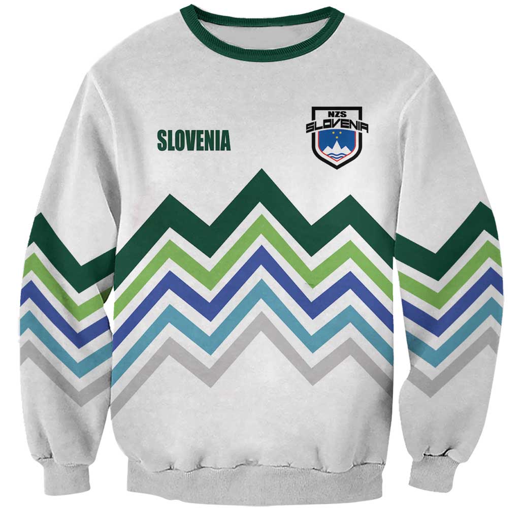 Custom Slovenia Football Sweatshirt Sporty Style