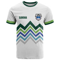 Custom Slovenia Football T Shirt Sporty Style