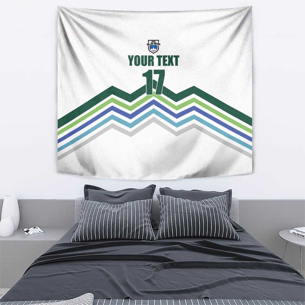 Custom Slovenia Football Tapestry Sporty Style