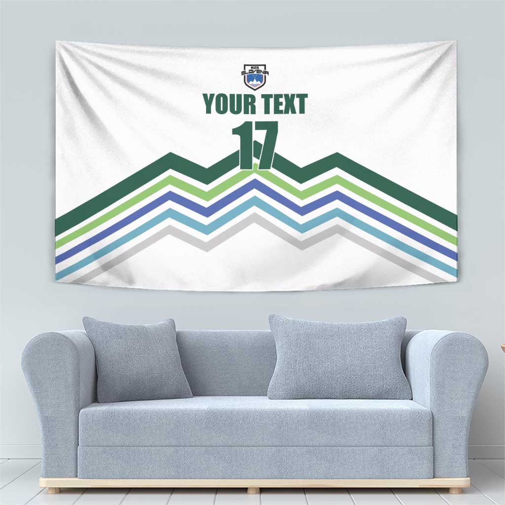 Custom Slovenia Football Tapestry Sporty Style