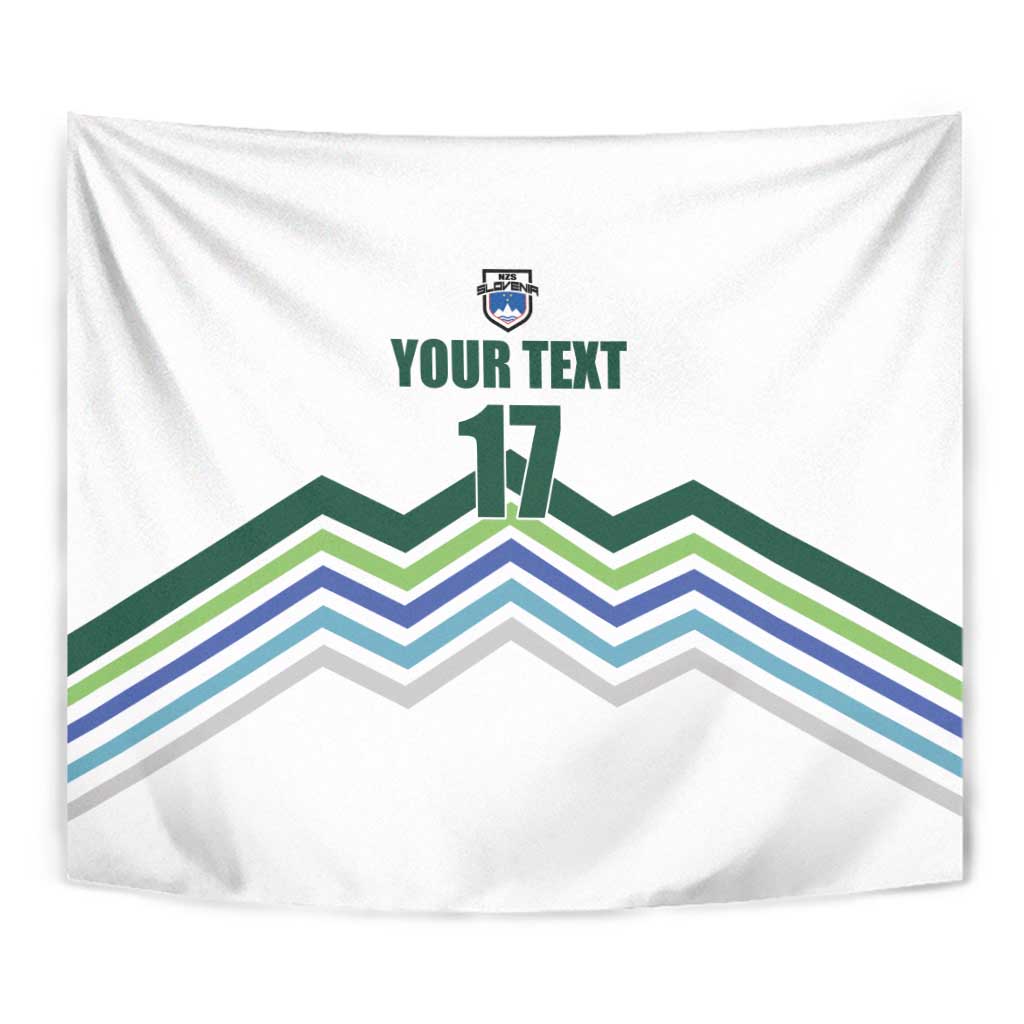 Custom Slovenia Football Tapestry Sporty Style