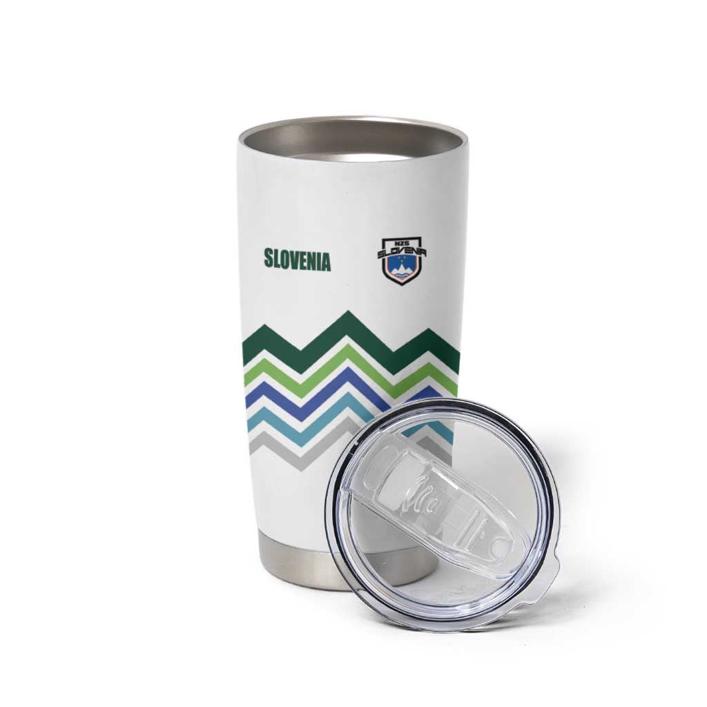 Custom Slovenia Football Tumbler Cup Sporty Style