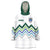 Custom Slovenia Football Wearable Blanket Hoodie Sporty Style