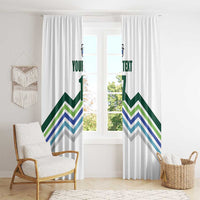 Custom Slovenia Football Window Curtain Sporty Style