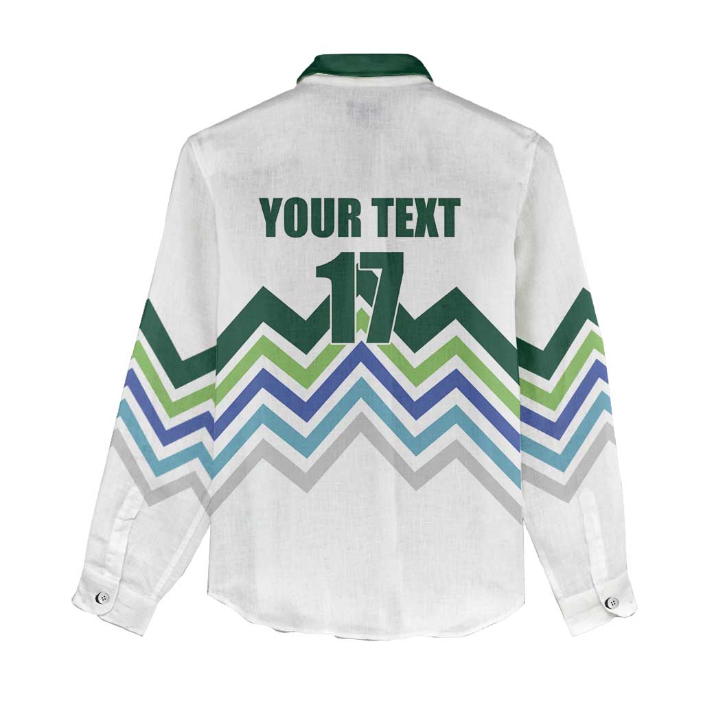 Custom Slovenia Football Women Casual Shirt Sporty Style