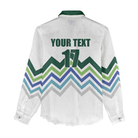 Custom Slovenia Football Women Casual Shirt Sporty Style