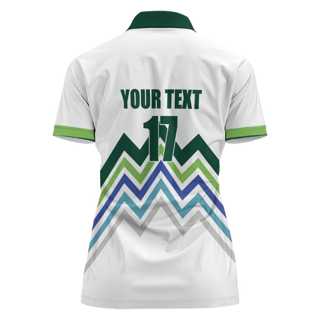 Custom Slovenia Football Women Polo Shirt Sporty Style