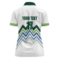 Custom Slovenia Football Women Polo Shirt Sporty Style