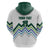 Custom Slovenia Football Zip Hoodie Sporty Style