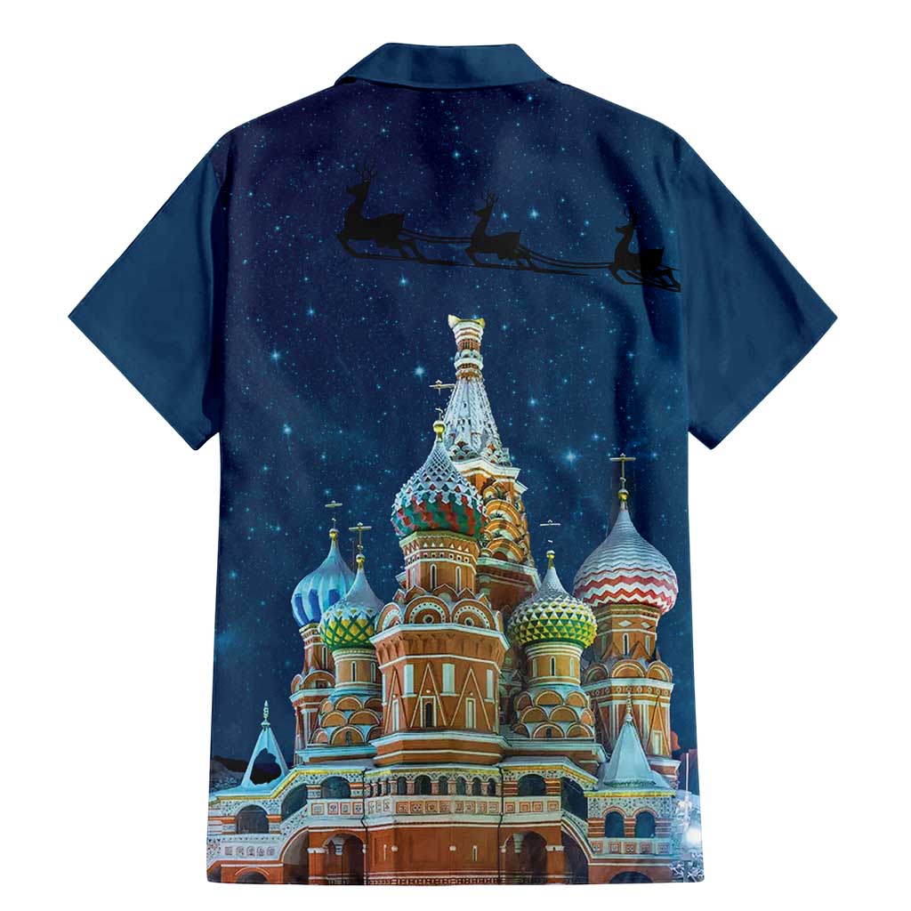 Russia Ded Moroz and Snegurochka Family Matching Mermaid Dress and Hawaiian Shirt Orthodox Christmas Slavic Mythology LT17 - Wonder Print Shop