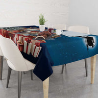 Russia Ded Moroz and Snegurochka Tablecloth Orthodox Christmas Slavic Mythology LT17 - Wonder Print Shop