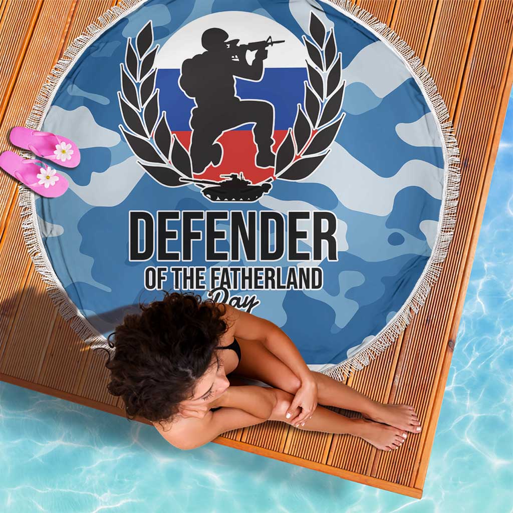 Russia Defender of the Fatherland Day Beach Blanket 23th February LT17 - Wonder Print Shop