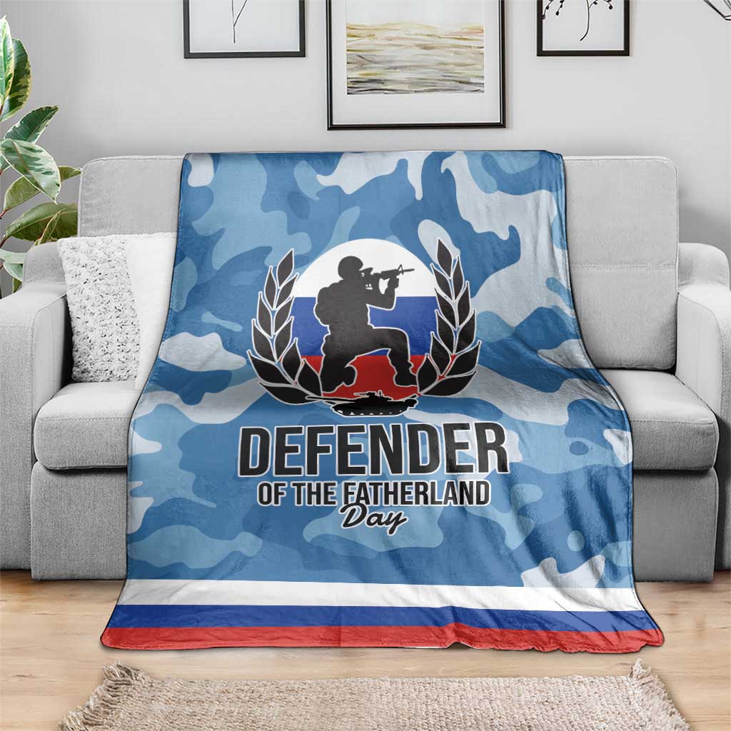Russia Defender of the Fatherland Day Blanket 23th February
