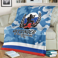 Russia Defender of the Fatherland Day Blanket 23th February