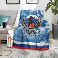 Russia Defender of the Fatherland Day Blanket 23th February