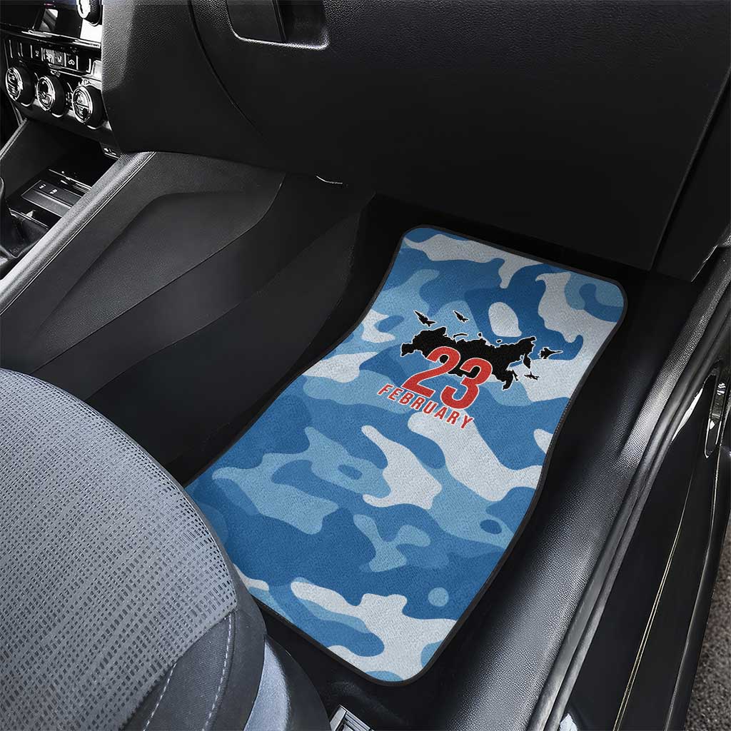 Russia Defender of the Fatherland Day Car Mats 23th February LT17 - Wonder Print Shop