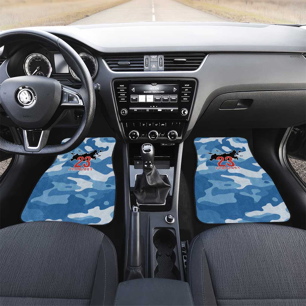 Russia Defender of the Fatherland Day Car Mats 23th February LT17 - Wonder Print Shop