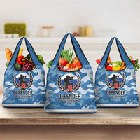 Russia Defender of the Fatherland Day Grocery Bag 23th February