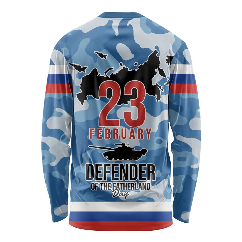 Russia Defender of the Fatherland Day Long Sleeve Shirt 23th February LT17 - Wonder Print Shop