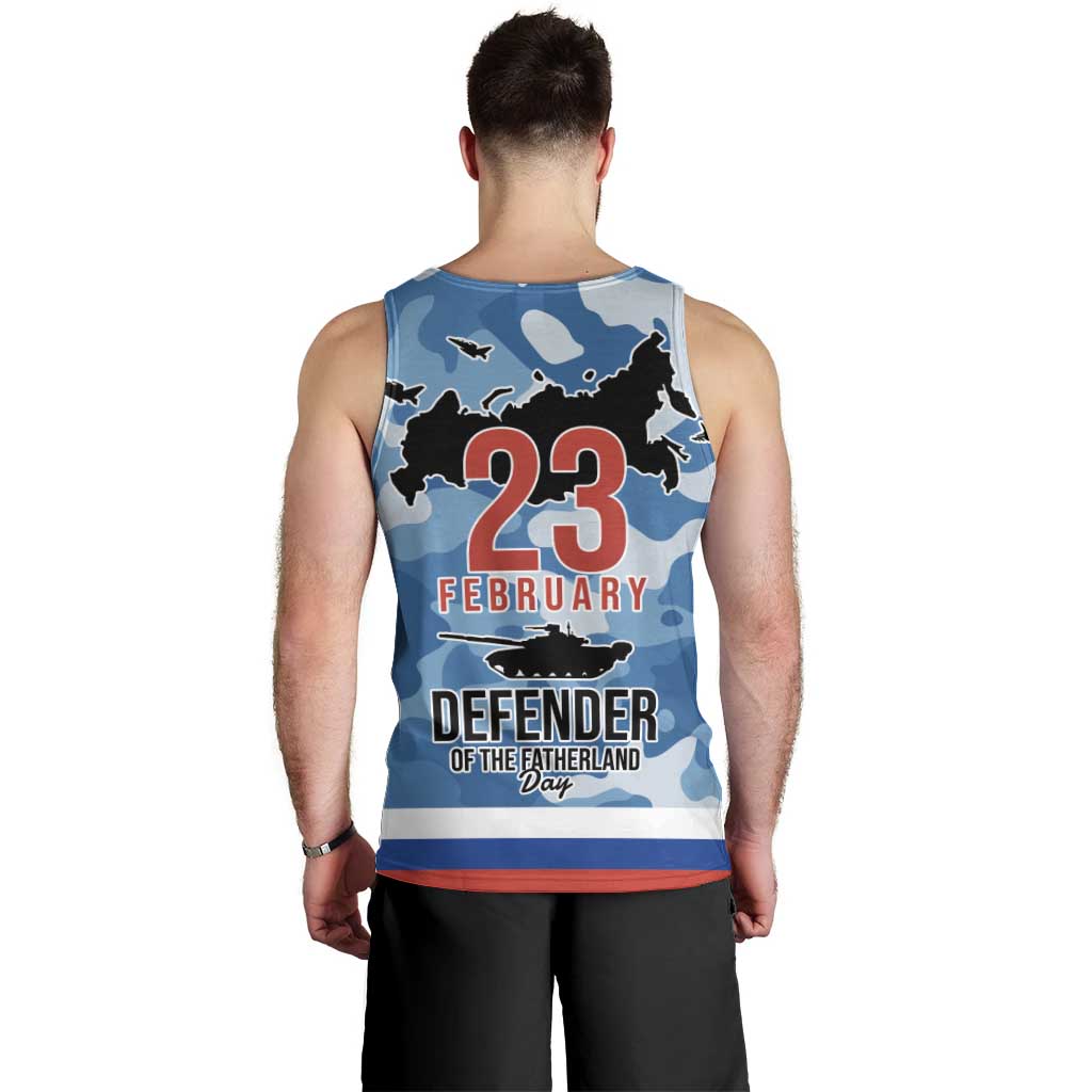 Russia Defender of the Fatherland Day Men Tank Top 23th February LT17 - Wonder Print Shop