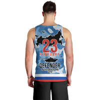 Russia Defender of the Fatherland Day Men Tank Top 23th February LT17 - Wonder Print Shop
