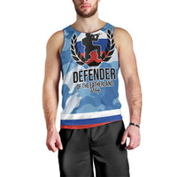 Russia Defender of the Fatherland Day Men Tank Top 23th February LT17 - Wonder Print Shop