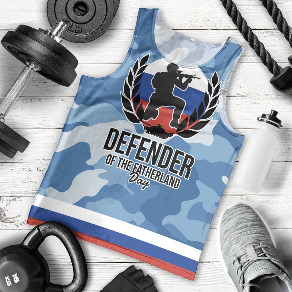 Russia Defender of the Fatherland Day Men Tank Top 23th February LT17 - Wonder Print Shop
