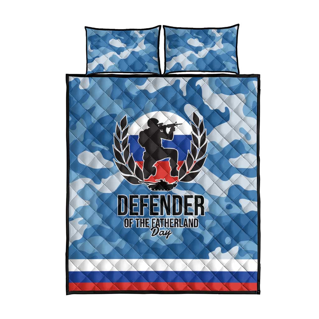 Russia Defender of the Fatherland Day Quilt Bed Set 23th February LT17 - Wonder Print Shop