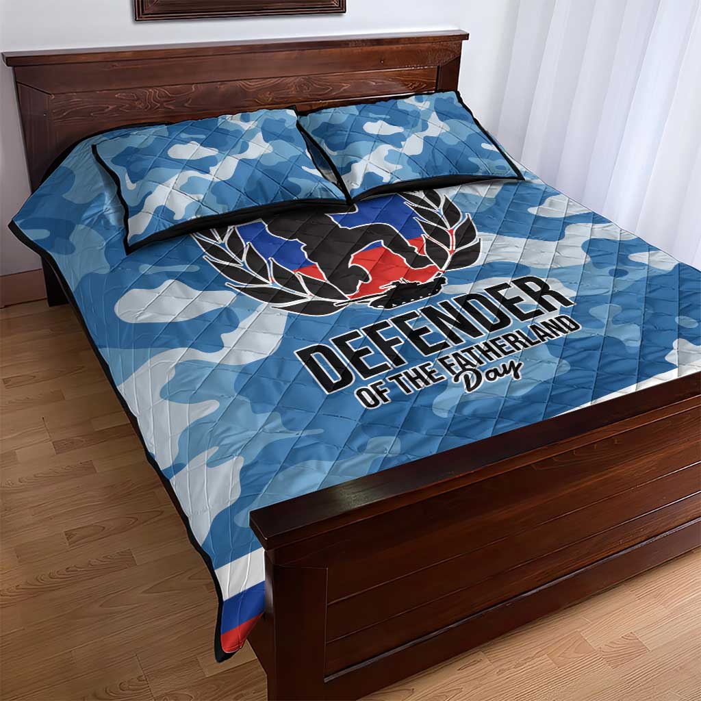 Russia Defender of the Fatherland Day Quilt Bed Set 23th February LT17 - Wonder Print Shop