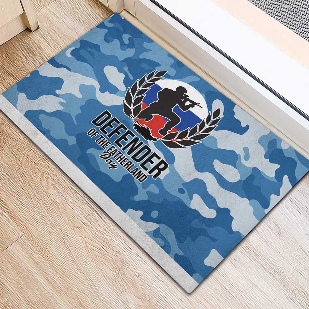 Russia Defender of the Fatherland Day Rubber Doormat 23th February LT17 - Wonder Print Shop