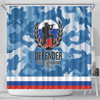 Russia Defender of the Fatherland Day Shower Curtain 23th February LT17 - Wonder Print Shop