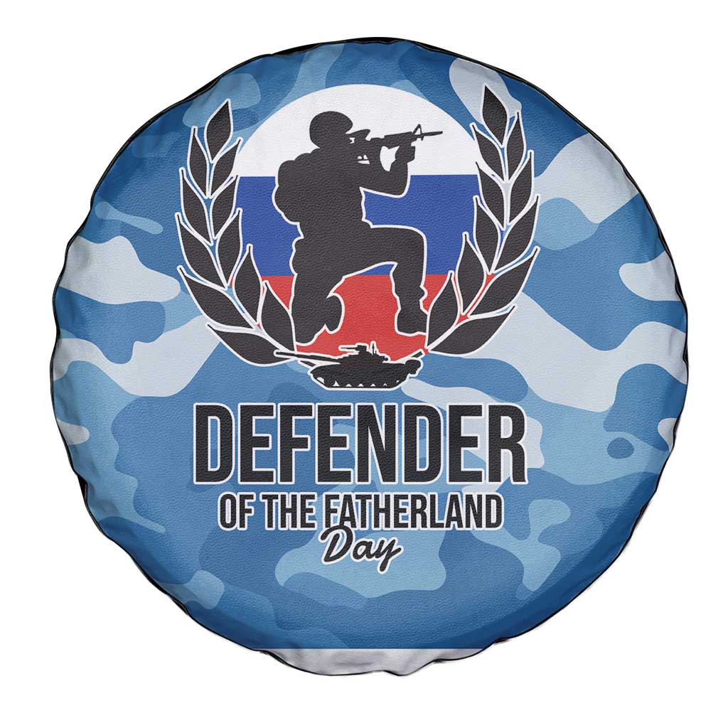 Russia Defender of the Fatherland Day Spare Tire Cover 23th February LT17 - Wonder Print Shop