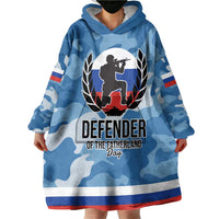 Russia Defender of the Fatherland Day Wearable Blanket Hoodie 23th February LT17 - Wonder Print Shop