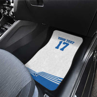 Custom Greece Basketball Champions Car Mats Sporty Style with Eagle Mascot