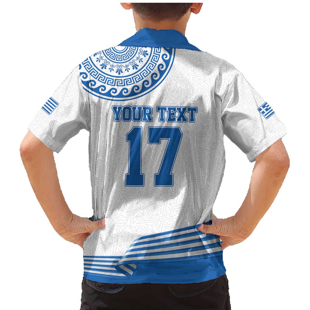 Custom Greece Basketball Champions Family Matching Mermaid Dress and Hawaiian Shirt Sporty Style with Eagle Mascot