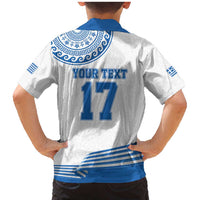 Custom Greece Basketball Champions Family Matching Mermaid Dress and Hawaiian Shirt Sporty Style with Eagle Mascot