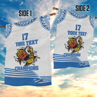 Custom Greece Basketball Champions Garden Flag Sporty Style with Eagle Mascot