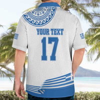 Custom Greece Basketball Champions Hawaiian Shirt Sporty Style with Eagle Mascot