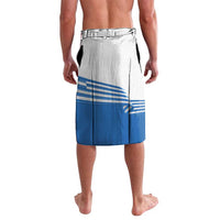 Custom Greece Basketball Champions Lavalava Sporty Style with Eagle Mascot