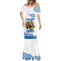 Custom Greece Basketball Champions Mermaid Dress Sporty Style with Eagle Mascot